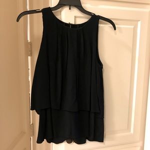 JCrew Sleeveless Layered Top S